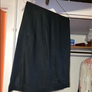 Two piece black shirt set